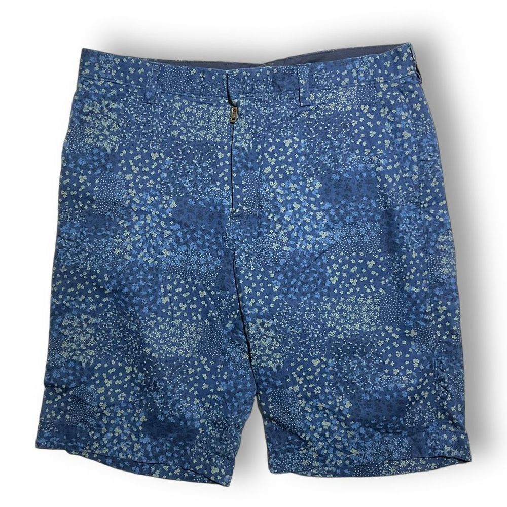 🌊 J.Crew Rivington Blue Floral Shorts Sz 34